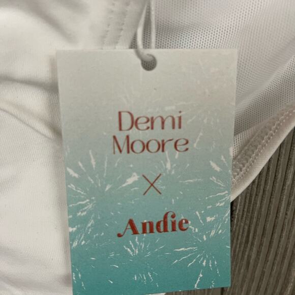 Andie Swim The Tropez Bottom in White Size L NWT - Picture 7 of 8